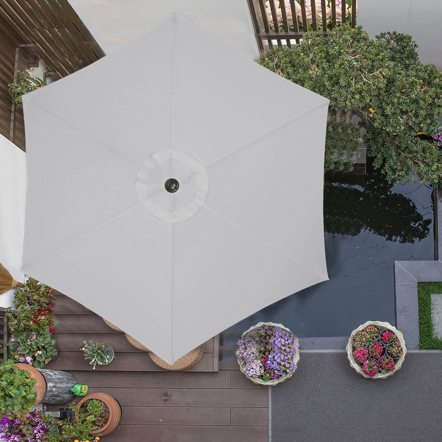Garden umbrella Springos GU0022 250cm | Buy online — Megaluks