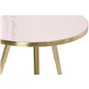 Set of 2 tables Home ESPRIT Pink Golden 41 x 41 x 51 cm