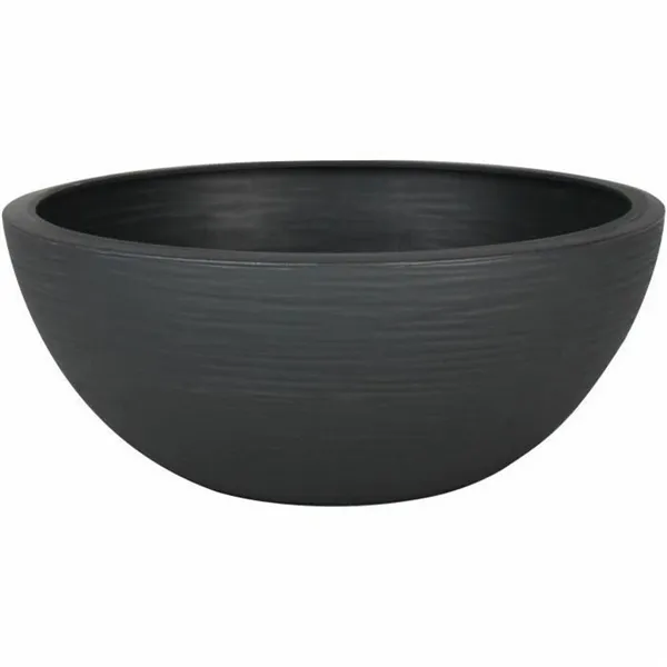 Plant pot EDA 547020 Grey Anthracite Plastic Ø 30 cm