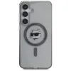 Karl Lagerfeld Button Choupette Head Printed Logo MagSafe - Case for Samsung Galaxy S25+ (Black)