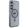 Karl Lagerfeld Button Choupette Head Printed Logo MagSafe - Case for Samsung Galaxy S25+ (Black)