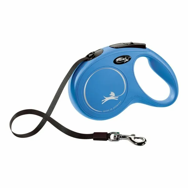 Dog Lead Flexi Blue S