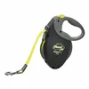 Dog Lead Flexi NEON GIANT M Black