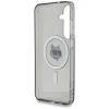Karl Lagerfeld Button Choupette Head Printed Logo MagSafe - Case for Samsung Galaxy S25+ (Black)