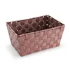 Basket Versa Pink Textile 20 x 15 x 30 cm