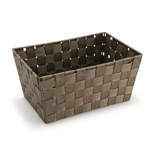 Basket Versa Brown Textile 20 x 15 x 30 cm