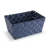 Basket Versa Blue Textile 20 x 15 x 30 cm