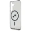 Karl Lagerfeld Button Karl & Choupette Heads Printed Logo MagSafe - Case for Samsung Galaxy S25 (Black)