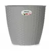 Plant pot Stefanplast Grey Plastic 29 x 26,5 x 29 cm (6 Units)