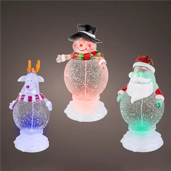 Decorative Figure Lumineo 488719 LED Light Christmas 13 x 10 x 21 cm