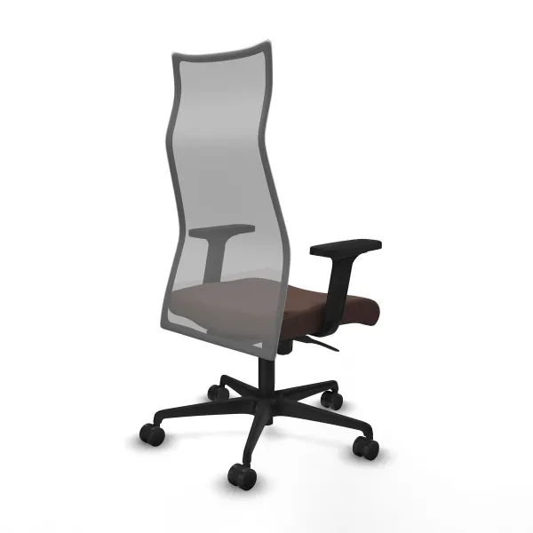 Office Chair Piqueras y Crespo B2D036N Dark brown