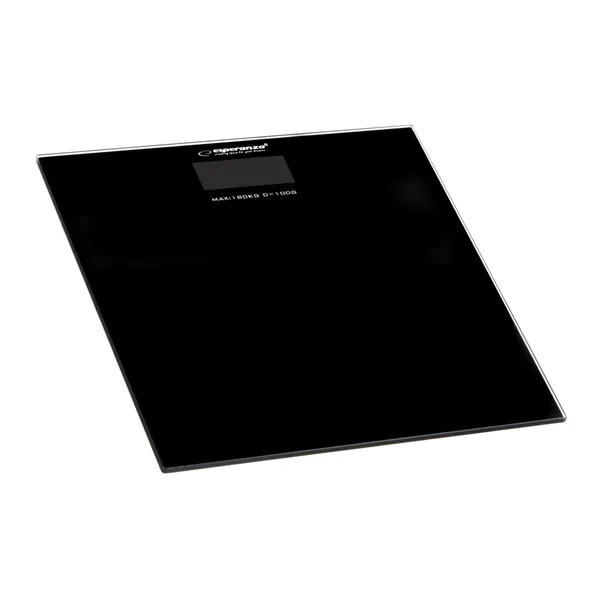 Digital Bathroom Scales Esperanza EBS002K Black Glass Tempered Glass Tempered glass 180 kg