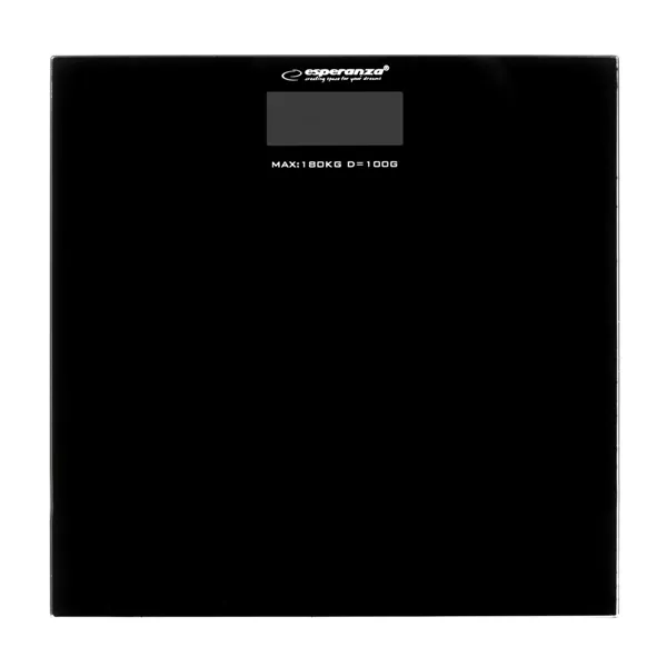 Digital Bathroom Scales Esperanza EBS002K Black Glass Tempered Glass Tempered glass 180 kg