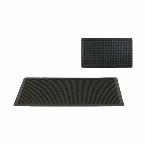 Doormat Hidalgo Rubber industrial Black 70 x 40 cm