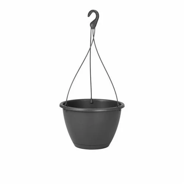 Hanging Planter Artevasi Grey Dark grey 31 x 31 x 20,5 cm