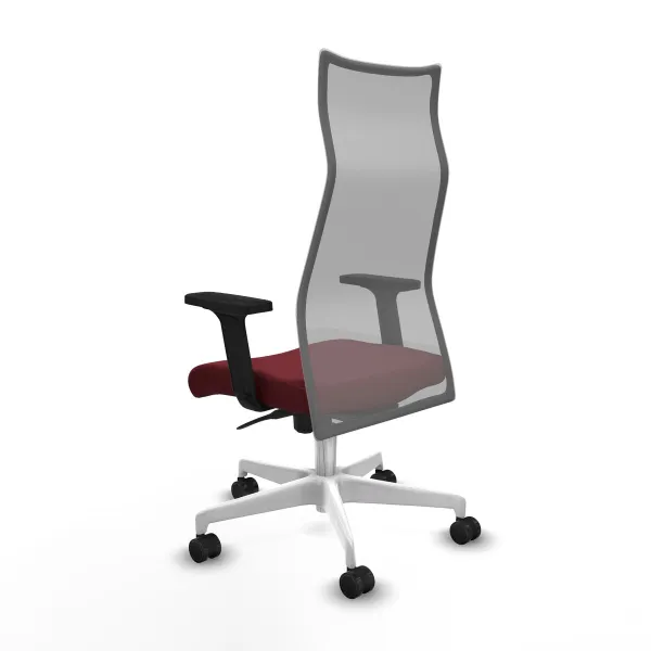 Office Chair Piqueras y Crespo B2D026N Maroon