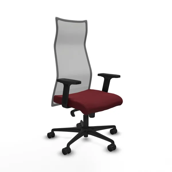 Офисный стул Piqueras y Crespo B2D036N Тёмно Бордовый