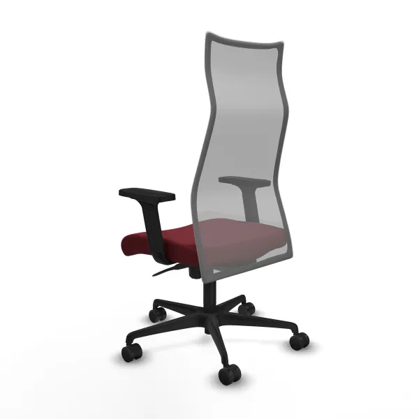 Office Chair Piqueras y Crespo B2D036N Maroon