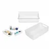 Multi-purpose basket Confortime White 38 x 22 x 9,5 cm