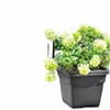 Plant pot Deroma Squared Anthracite Injected Ø 38 cm