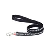 Dog Lead Red Dingo Diamond 1,2 m Black 1.2 x 120 cm