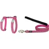 Dog Harness Red Dingo On Hot 21-35 cm Pink