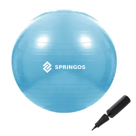 Kuntopallo pumpulla Springos FB0006 55cm | Osta verkosta — Megaluks