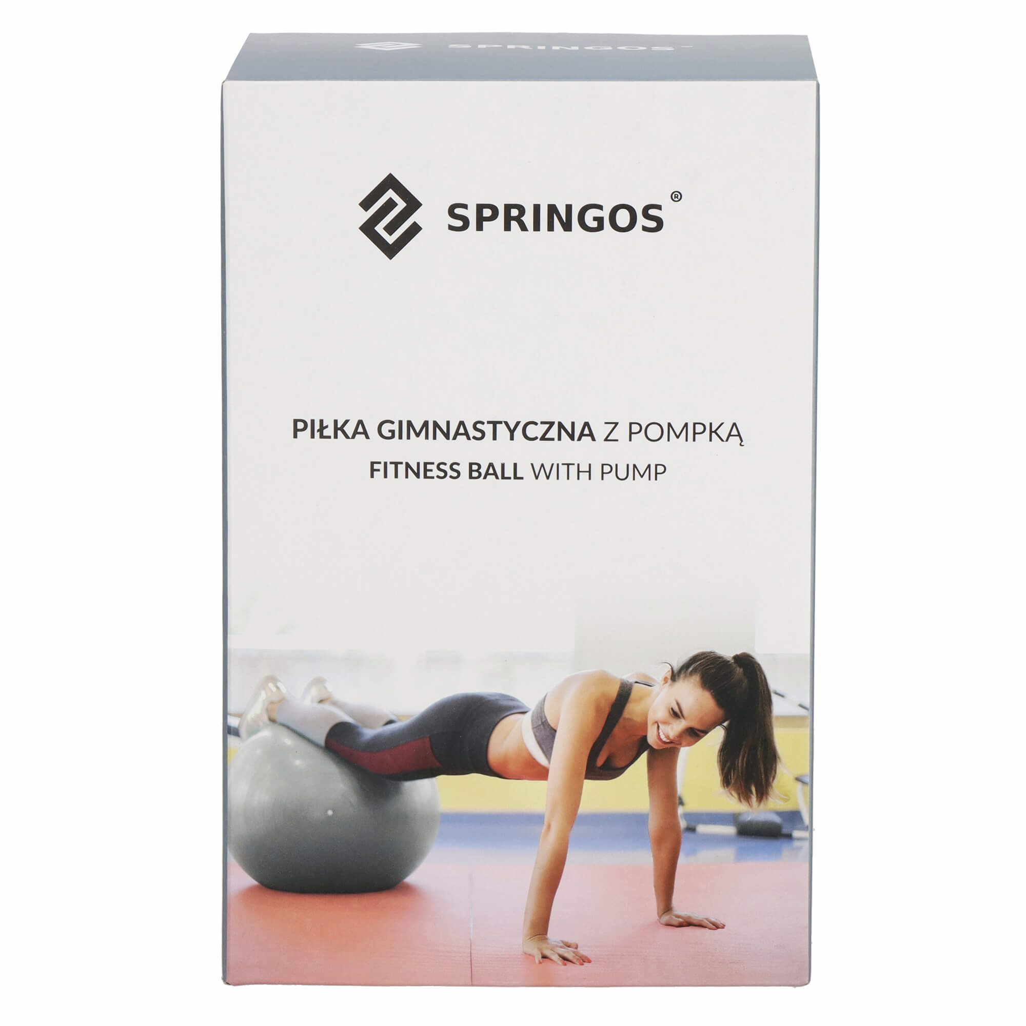 Kuntopallo pumpulla Springos FB0006 55cm | Osta verkosta — Megaluks