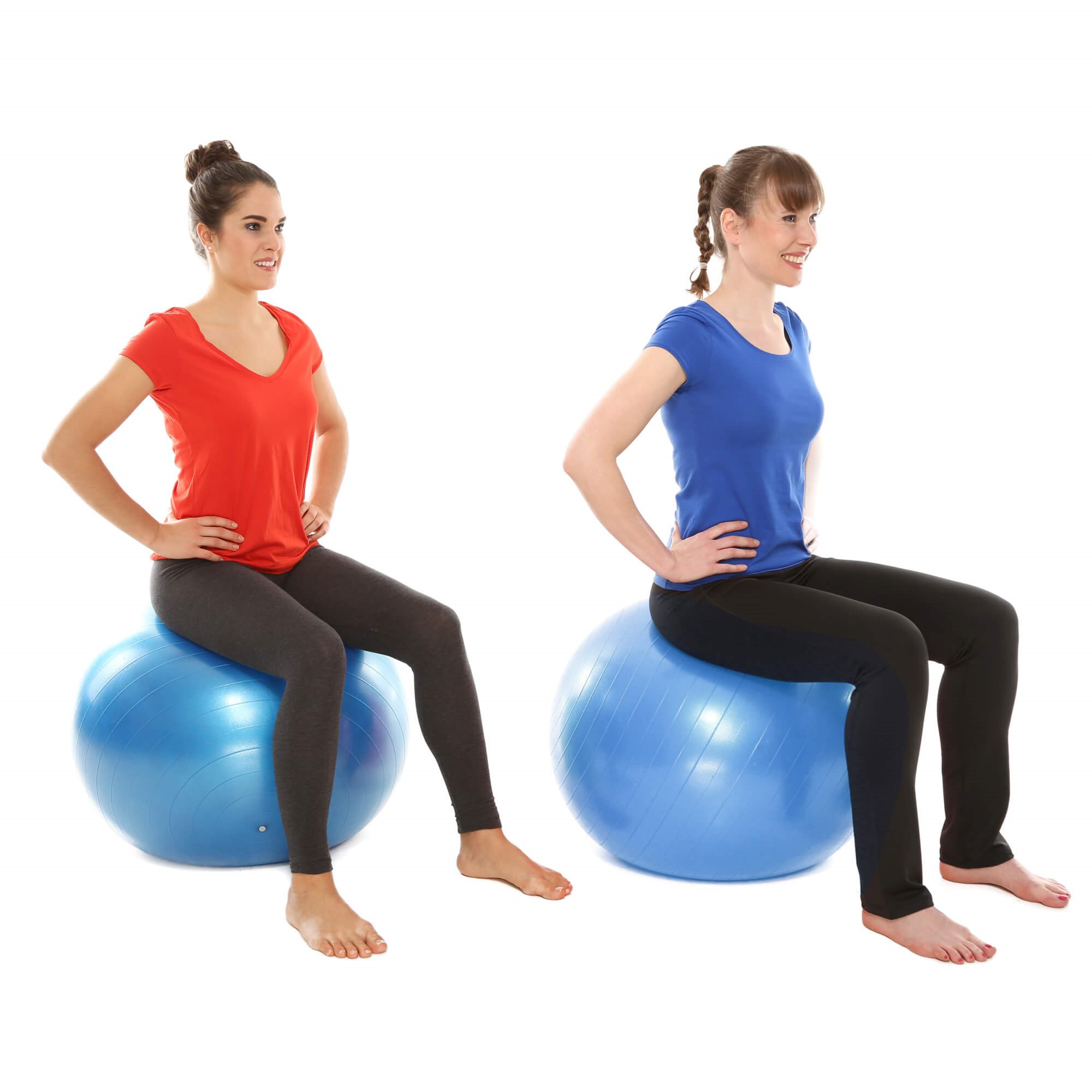 Vingrošanas bumba ar pumpi Springos FB0006 55cm | Pirkt tiešsaistē — Megaluks