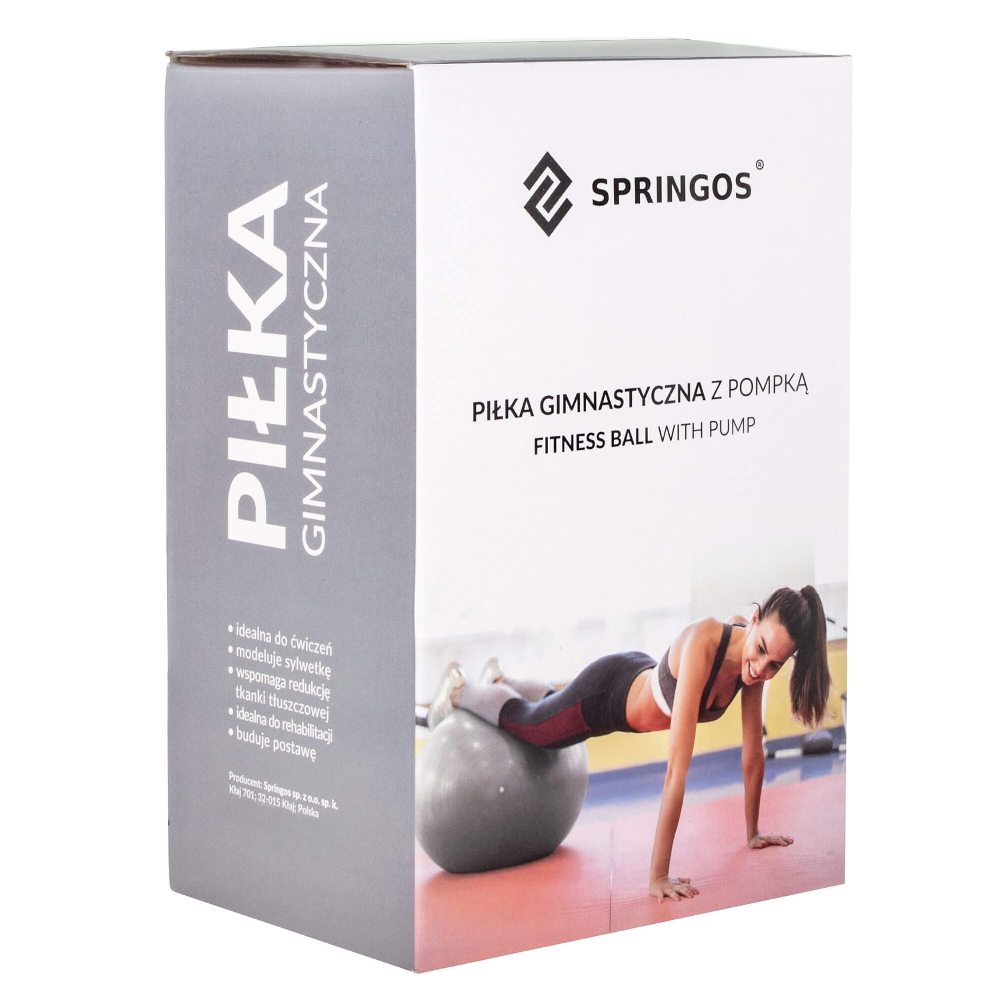 Kuntopallo pumpulla Springos FB0012 75 cm | Osta verkosta — Megaluks