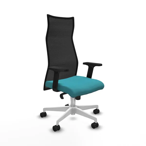 Biroja krēsls Piqueras y Crespo B2D026N Tirkīzs