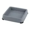 Dog Feeder Lickimat Indoor Keeper Grey polypropylene