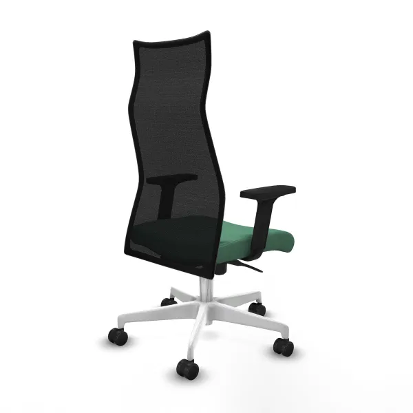Office Chair Piqueras y Crespo B2D026N Emerald Green