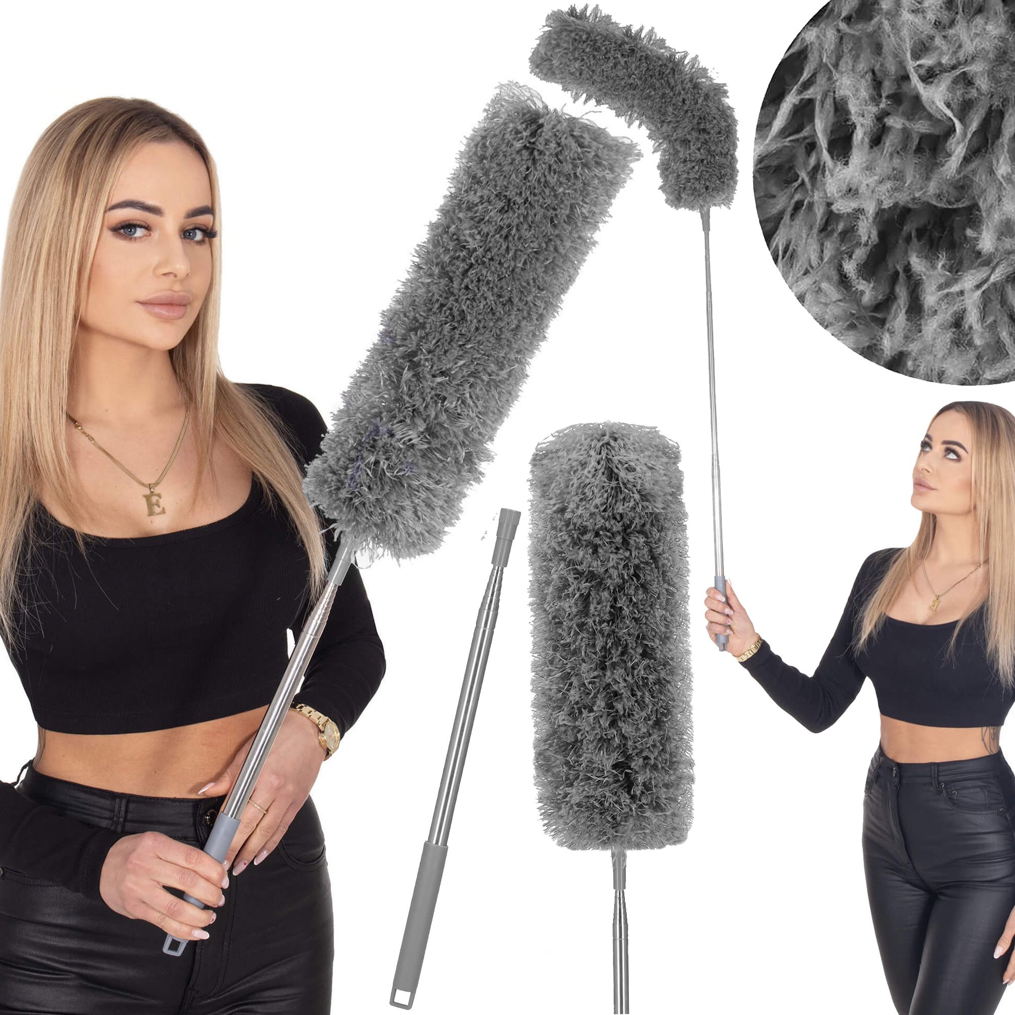 Telescopic dust brush Springos HA7461 | Buy online — Megaluks