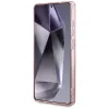Karl Lagerfeld Rhinestones Karl Head Logo - Case for Samsung Galaxy S25 Ultra (Pink)