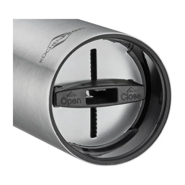 Küchenprofi Charlotte - Crank Nutmeg Grinder Made of Stainless Steel 15x4.5 cm