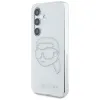 Karl Lagerfeld Rhinestones Karl Head Logo - Case for Samsung Galaxy S25 (Transparent)