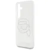 Karl Lagerfeld Rhinestones Karl Head Logo - Case for Samsung Galaxy S25 (Transparent)