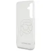 Karl Lagerfeld Rhinestones Karl Head Logo - Case for Samsung Galaxy S25 (Transparent)