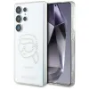 Karl Lagerfeld Rhinestones Karl Head Logo - Case for Samsung Galaxy S25 Ultra (Transparent)
