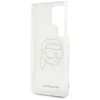 Karl Lagerfeld Rhinestones Karl Head Logo - Case for Samsung Galaxy S25 Ultra (Transparent)