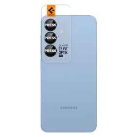 Spigen Optik Pro GLAS.TR EZ Fit Camera Protector 2-Pack - Lens Protector for Samsung Galaxy S25+ (2 pcs) (Black)
