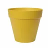 Plant pot Elho Loft Urban 25 Yellow Ø 24,5 x 22,2 cm