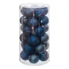 Christmas Baubles Blue Plastic 6 x 6 x 6 cm (30 Units)