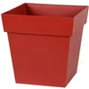 Plant pot EDA Red Squared 32 x 32 x 32 cm