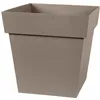 Plant pot EDA Brown Taupe 32 x 32 x 32 cm