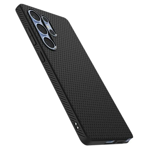 Spigen Liquid Air - Case for Samsung Galaxy S25 Ultra (Matte Black)