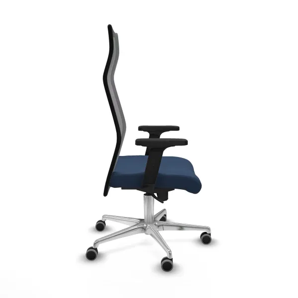 Office Chair Piqueras y Crespo B2D086G Navy Blue