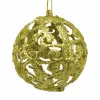 Christmas Baubles Golden Plastic 6 x 6 x 6 cm (12 Units)