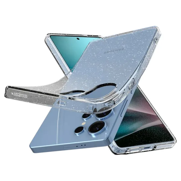 Spigen Liquid Crystal Glitter - Case for Samsung Galaxy S25 Ultra (Transparent)